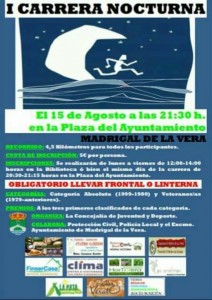 I Carrera Nocturna de Madrigal de la Vera