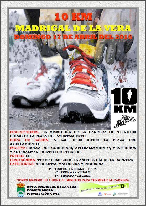 10k - Madrigal de la Vera - 2016