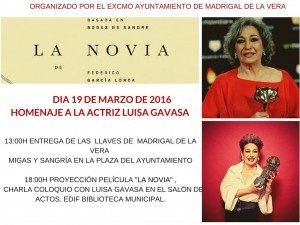 Homenaje a Luisa Gavasa