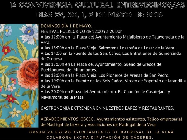 Entrevecinos 2016 - Programa 2/2