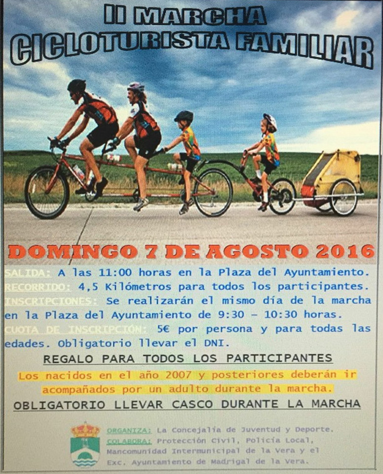 II Marcha Cicloturista Madrigal de la Vera