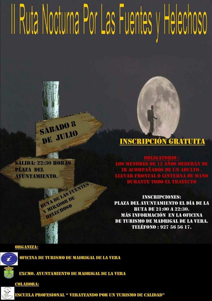 II Ruta nocturna Madrigal de la Vera - Helechoso